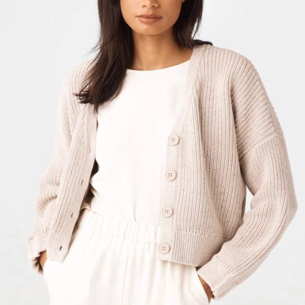 Vetta Chunky Cropped Cardigan